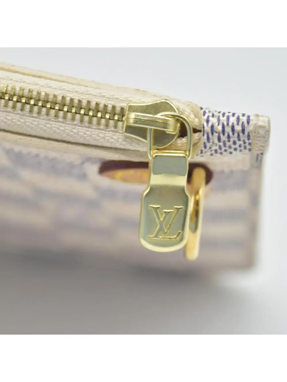 Louis Vuitton Damier Azur Neverfull GM MM Pochette FL2114